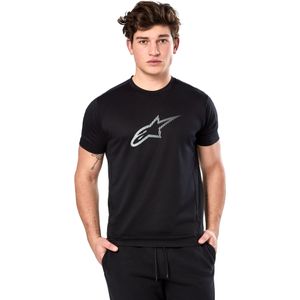 Alpinestars - Exemption - Sportshirt - Korte Mouwen - Gerecycled Polyester - Zwart