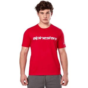 Alpinestars - Linera Wordmark 2.0 CSF - T-shirt - Rood - Korte Mouwen