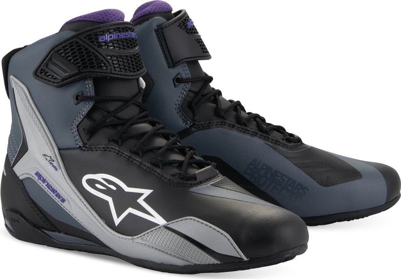 Stella Faster-4 - Motorlaarzen - Zwart - Microvezel