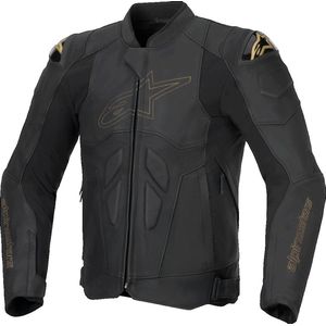 Alpinestars - Dusk - Leren Motorjas - Zwart