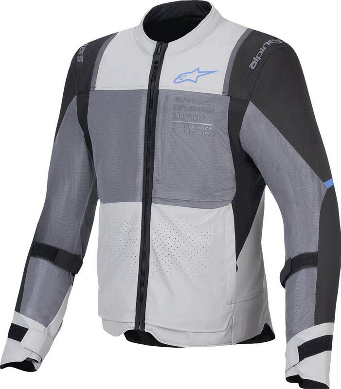 Alpinestars - ST-2 Air - Motorjas - Grijs Donkergrijs Zwart