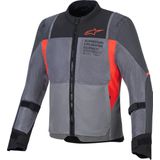 Alpinestars - ST-2 Air - Motorjas - Deep Grijs Donkergrijs Fel Rood
