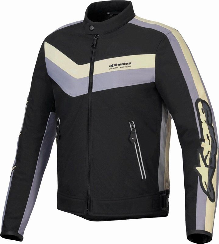 Alpinestars - T-Dyno WR - Leren Jas - Zwart - Textiel