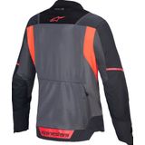 Alpinestars - Stella ST-2 Air - Motorjas - Deep Grijs Donkergrijs Fluo Coral