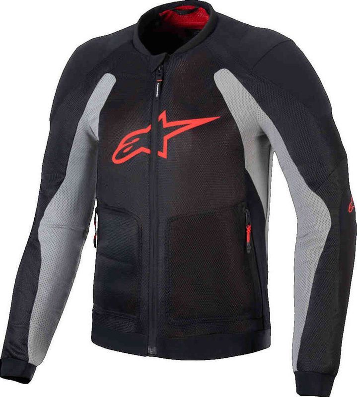 Alpinestars - Troop-Air - Motorjack - Zwart - Geavanceerde Bescherming
