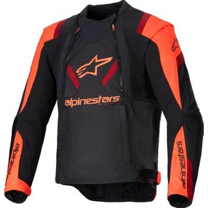 T-Stunt Air Jacket - Zwart - Technisch Mesh - Modulaire Ontwerp