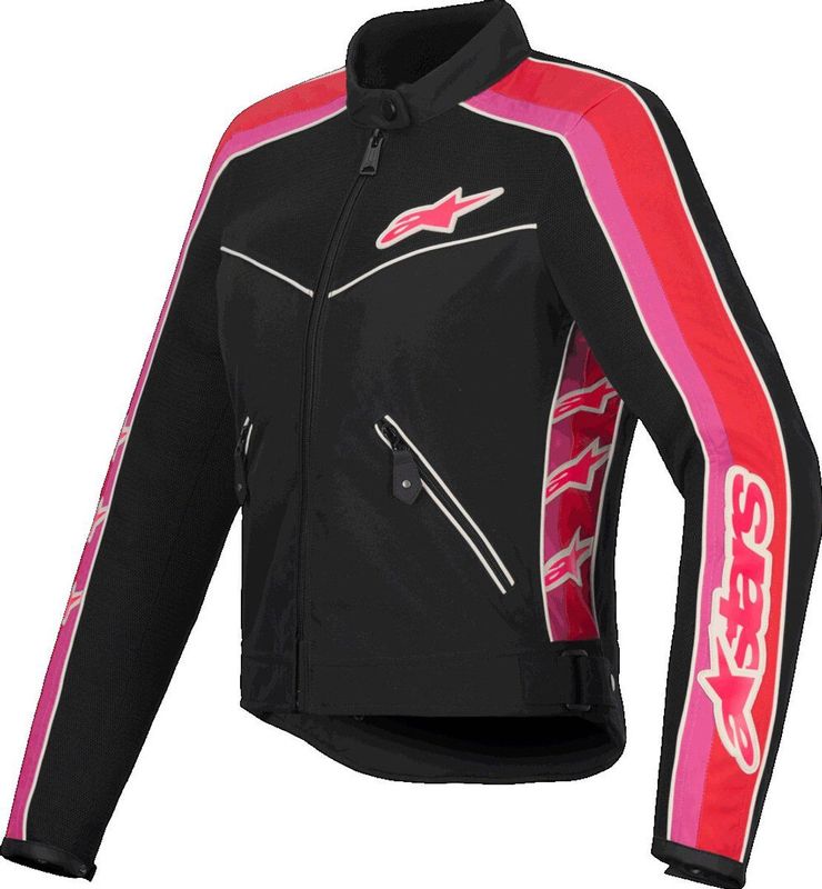 Alpinestars - Stella T-Dyno Air Jacket - Motorjas - Zwart - Mesh