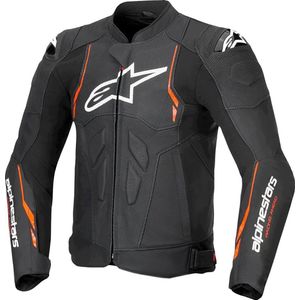 Alpinestars - Dusk Airflow - Motorjas - Zwart - Leer