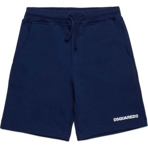 Dsquared2 Shorts - Blauw - Jongens Korte Broeken