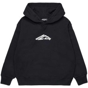 Dsquared2 - Dq2940 - Sweatshirt - Hoodie - Lange Mouwen - Slouch Fit