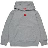 Diesel - J02502 - Hoodie - Rood - Met Capuchon - Oversized Pasvorm