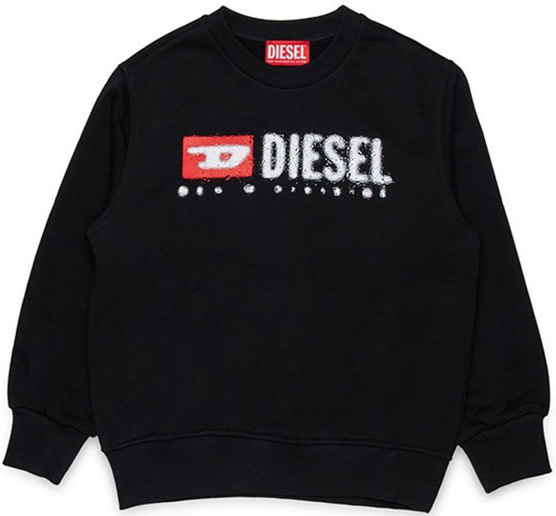 Diesel - J02483 - Sweatshirt - Lange Mouwen - Ronde Hals - Oversized Pasvorm