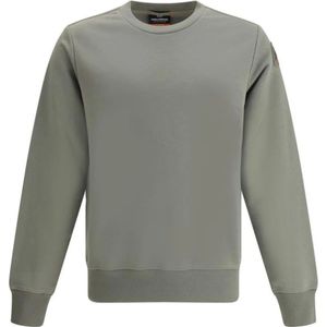 Parajumpers, Heren, Sweatshirts & Hoodies, Groen, Maat: M Katoen,
