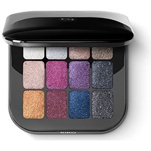 KIKO Milano Cult Colours Eyeshadow Palette 02 | Oogschauwpalet Met 12 Verfijnde, Makkelijk Vervaagbare Tinten