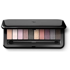 KIKO Milano Soft Nude Oogschaduwpalet 01 | palet met 10 multi-finish oogschaduw: parelmoer, mat en metallic