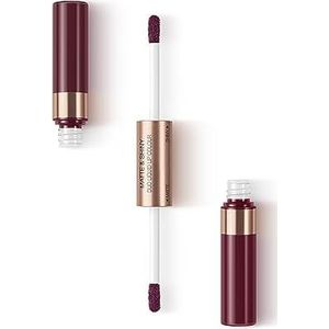 KIKO Milano Matte & Shiny Duo Liquid Lip Colour 01 | Vloeibare lippenstift met beide afwerkingen, mat en glanzend
