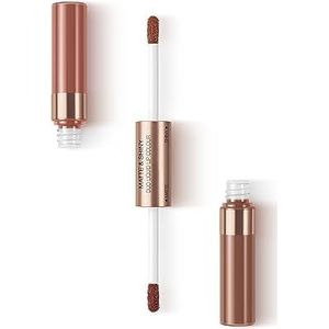KIKO Milano Matte & Shiny Duo Liquid Lip Colour 04 | Vloeibare lippenstift met beide afwerkingen, mat en glanzend
