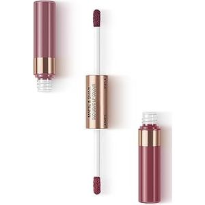KIKO Milano Matte & Shiny Duo Liquid Lip Colour 06 Vloeibare lippenstift met twee afwerkingen, mat en glanzend