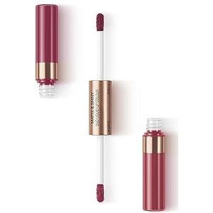 KIKO Milano Matte & Shiny Duo Liquid Lip Colour 08 | Vloeibare lippenstift met beide afwerkingen, mat en glanzend