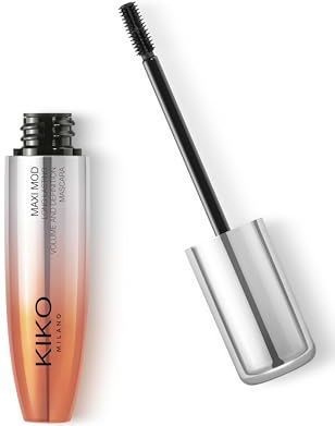 KIKO Milano Maxi Mod Volume & Definition Mascara | Mascara Mit +200-%-Volumeneffekt, Langer Halt Bis Zu 10 Stunden