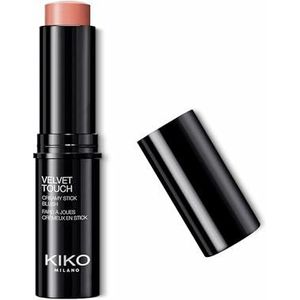 KIKO Milano Velvet Touch Creamy Stick Blush 01 | Blush-stick: Crèmige Textuur En Glanzende Finish