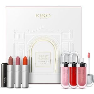 KIKO Milano Holiday Première Irresistible Lips Gift Set | Lippencadeauset Lippen: 3 Matte Lippenstiften En 3 Lipglosses