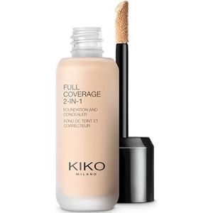 KIKO - Full Coverage 2-IN-1 Foundation en Concealer - Matte - Romige Textuur