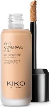 KIKO - Full Coverage 2-in-1 Foundation - Concealer - Matte - Romige Textuur