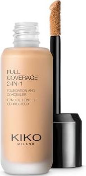 KIKO - 2-IN-1 Foundation en Concealer - Full Coverage - Matte - Vloeibaar