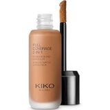 KIKO - Full Coverage 2-in-1 Foundation en Concealer - Beige - 30ml