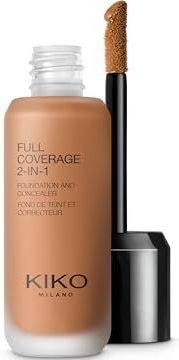 KIKO - Full Coverage 2-in-1 Foundation en Concealer - Beige - 30ml