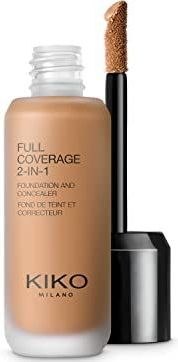 Kiko Milano - Full Coverage 2-in-1 Vloeibare Foundation - Warm Beige - 25 ml