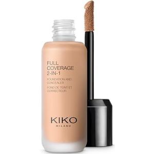 KIKO Milano Volledige Dekking 2-in-1 Foundation en Concealer 25 ml (Verschillende Tinten) - 37 Neutral
