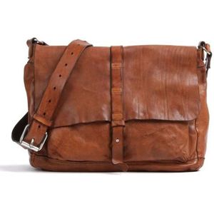 Campomaggi Boodschapper Leer 37 cm cognac