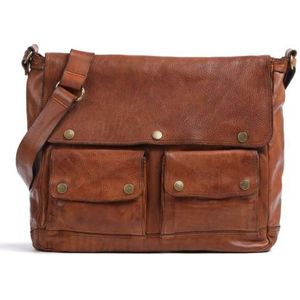 Campomaggi Boodschapper Leer 37 cm cognac