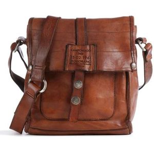 Campomaggi Schoudertas Leer 22 cm cognac