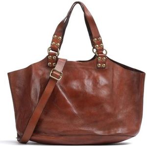 Campomaggi Shopper Tas Leer 39 cm cognac