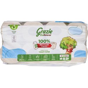Grazie Natural - Toiletpapier 3-laags - 8 rollen