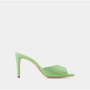 Paris Texas, Pumps Groen, Dames, Maat:38 1/2 EU