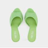 Paris Texas - Muiltjes - Pastel Kleur - Spitse Neus