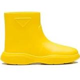 Prada - Logo Rubber Boots - Zwart - 100% Rubber