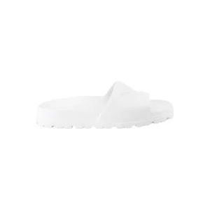 Prada Logo Slippers , White , Heren , Maat: 42 EU