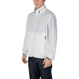 Armani Exchange - Witte Zip-Up Jas - Heren - Polyester
