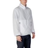 Armani Exchange - Witte Zip-Up Jas - Heren - Polyester