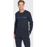 Emporio Armani - Lange Herenpyjama - Ronde Hals - Losse Pasvorm