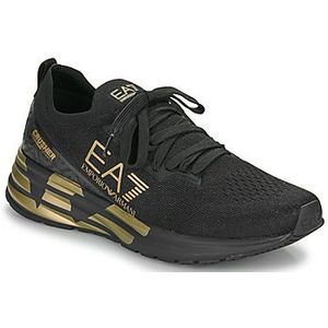 Emporio Armani - EA7 - Sneakers - Zwart - Mesh - Dames
