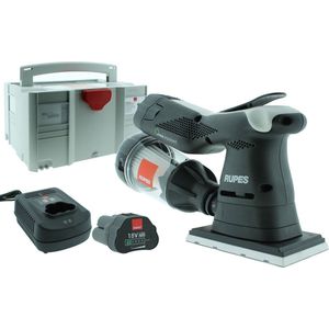 RUPES HSE73 Accu Vlakschuurmachine met Stofafzuiging in Systainer