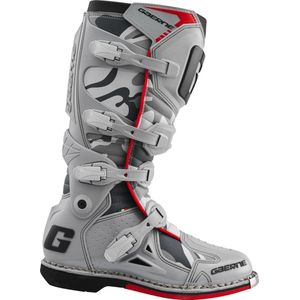 Gaerne - Fastback Endurance - Crosslaarzen - Camo-Wit-Grijs - PU-Materiaal