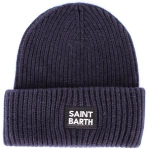 MC2 Saint Barth, Hoed zonder klep Blauw, Heren, Maat:ONE Size