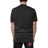 Dolce & Gabbana - Crew Neck T-shirt - Zwart - Katoen - Korte Mouwen